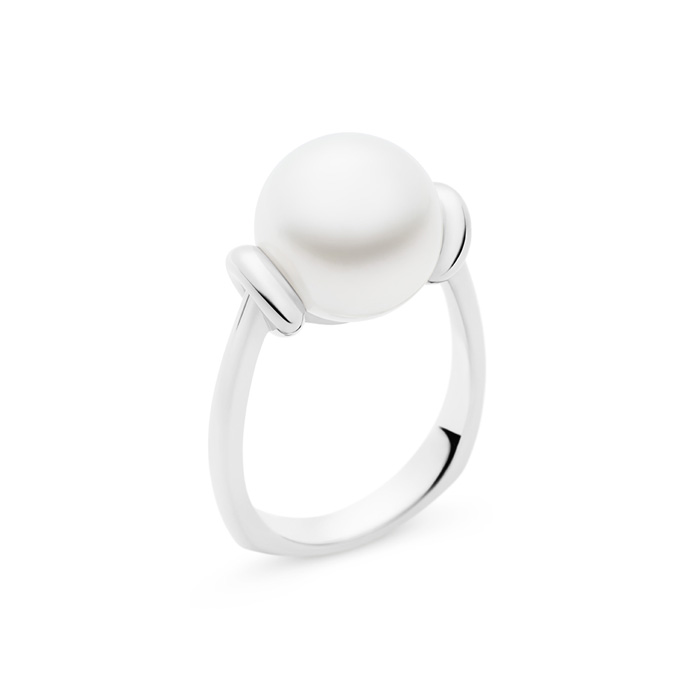 Kailis Tranquility Pearl Ring 18ct White Gold