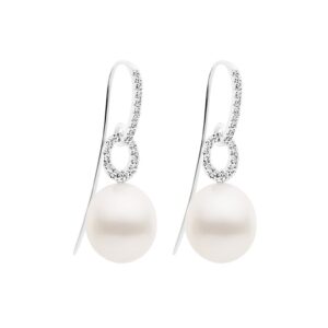 Kailis Angelic French Hook Earrings Blanc Diamonds 18ct White Gold