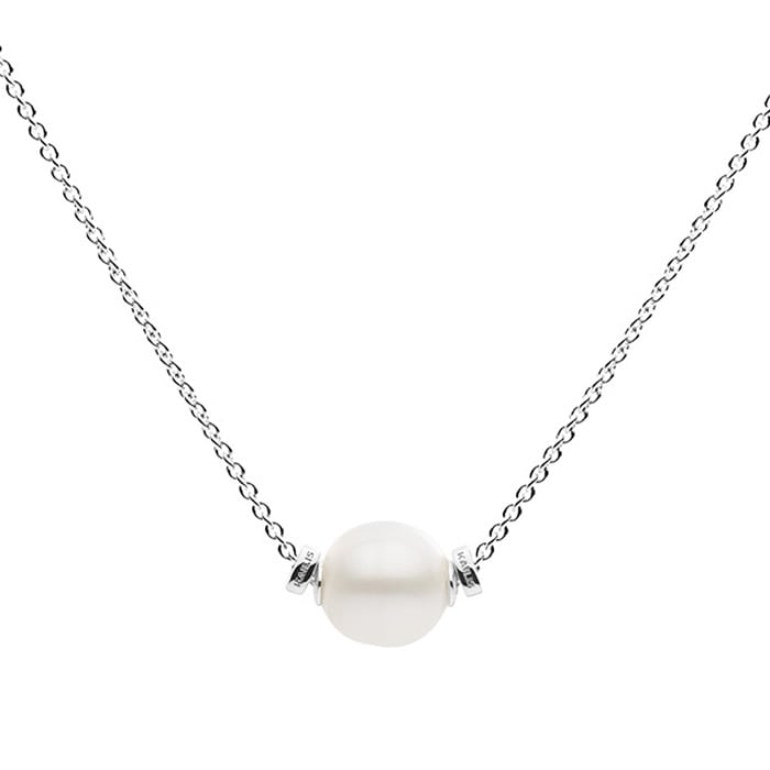 Kailis Sliding Pearl Necklace Sterling Silver