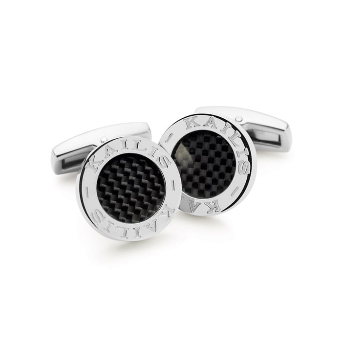 Kailis Carbon Fibre Cufflinks