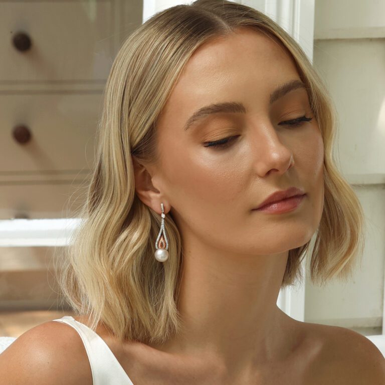 Flame Rose Earrings - content