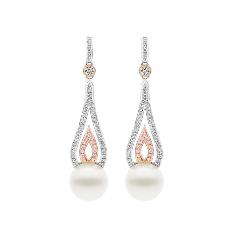 Flame Rose Earrings - product