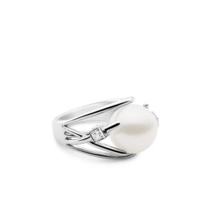 Kailis Pearl Diamond Ring 18ct White Gold