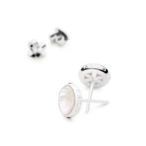 Kailis Mother of Pearl Reflection Stud Earrings, Small