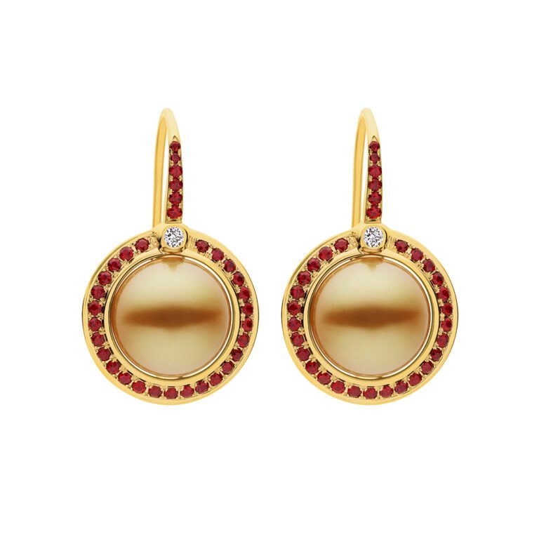 Divine Ruby Earrings