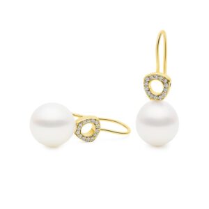 Kailis Hope Pearl Diamond Earrings in 18ct Gold