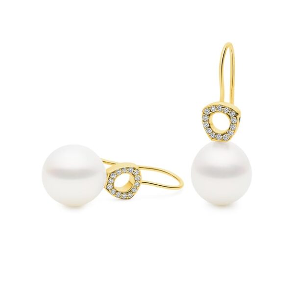 Kailis Hope Pearl Diamond Earrings in 18ct Gold