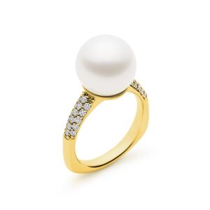 Kailis Hope Pearl Diamond Ring in 18ct Gold