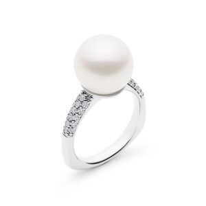 Kailis Hope Pearl Diamond Ring in 18ct White Gold