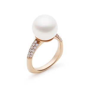 Kailis Hope Pearl Diamond Ring in 18ct Rose Gold
