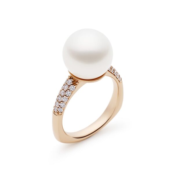 Kailis Hope Pearl Diamond Ring in 18ct Rose Gold