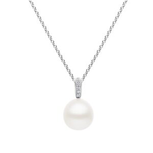 Kailis Hope Pearl Diamond Pendant in 18ct White Gold