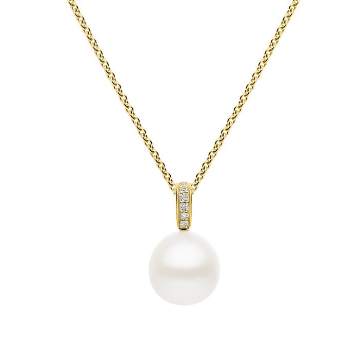 Kailis Hope Pearl Diamond Pendant in 18ct Gold