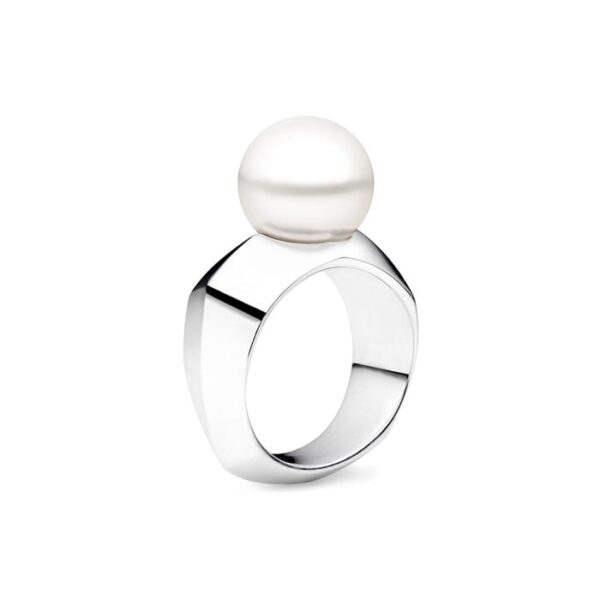 Nyx Pearl Ring, 925 Sterling Silver