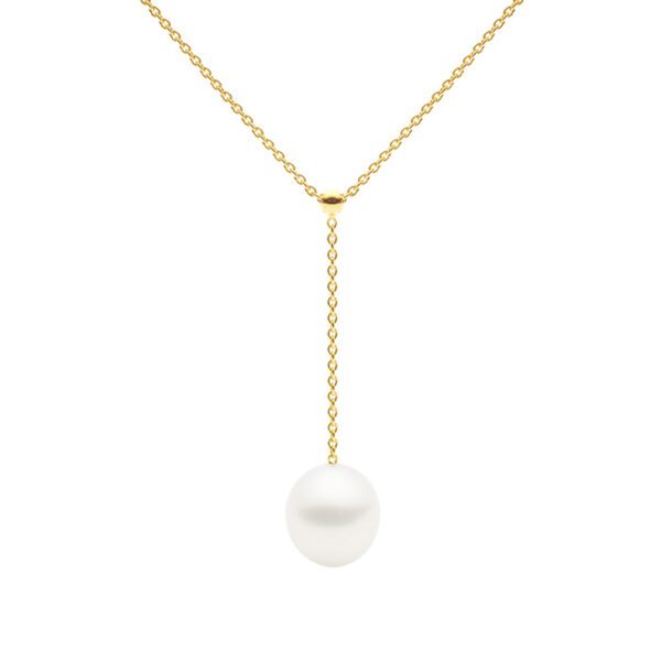 Negligee Necklace, Yellow Gold-0
