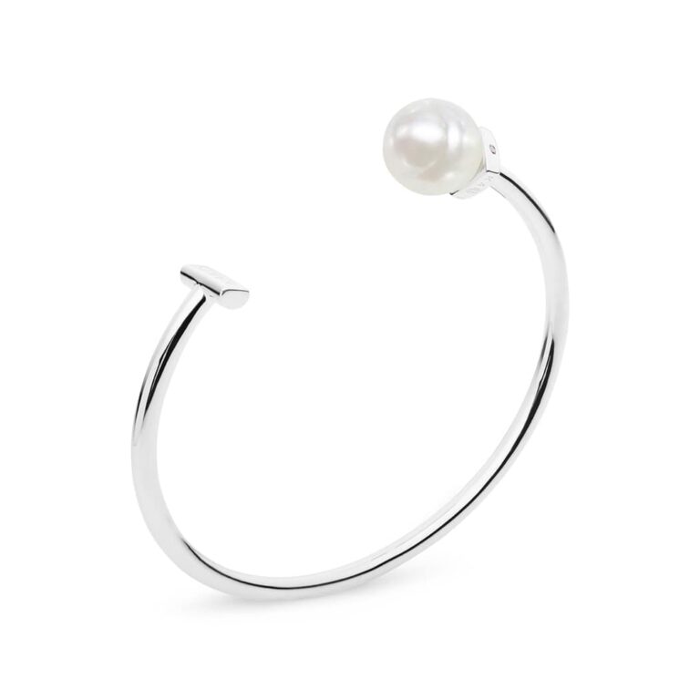 260037 Kailis Silver Element Cuff__Circle