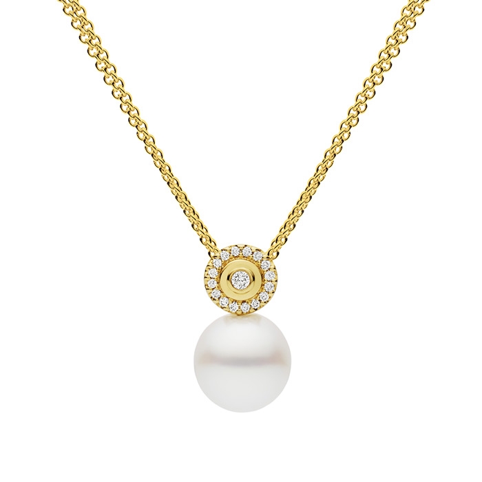 Lilypond Pendant, Yellow Gold-0