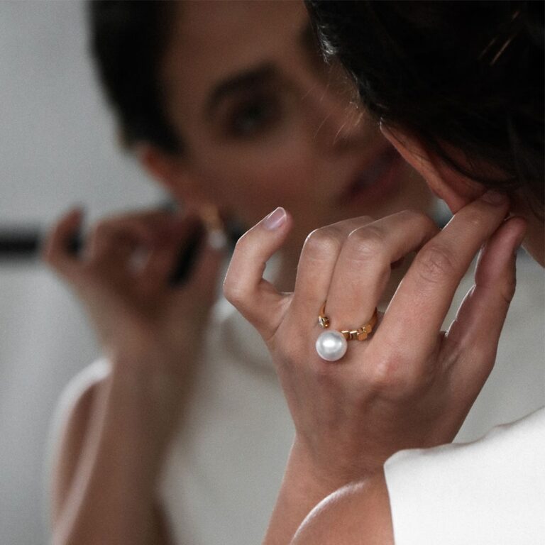 Nouveau Meridian Ring YG Lifestyle