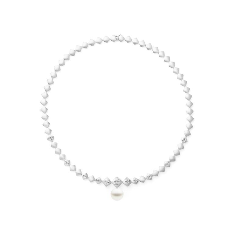 Royal Meridian Necklace, 18ct White Gold