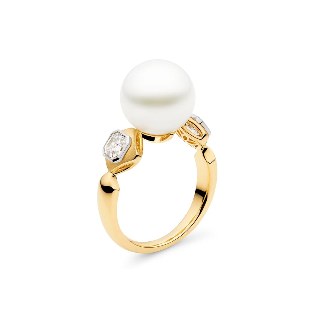 Asscher Diamond Ring - Royal (Yellow Gold) | Kailis Jewellery