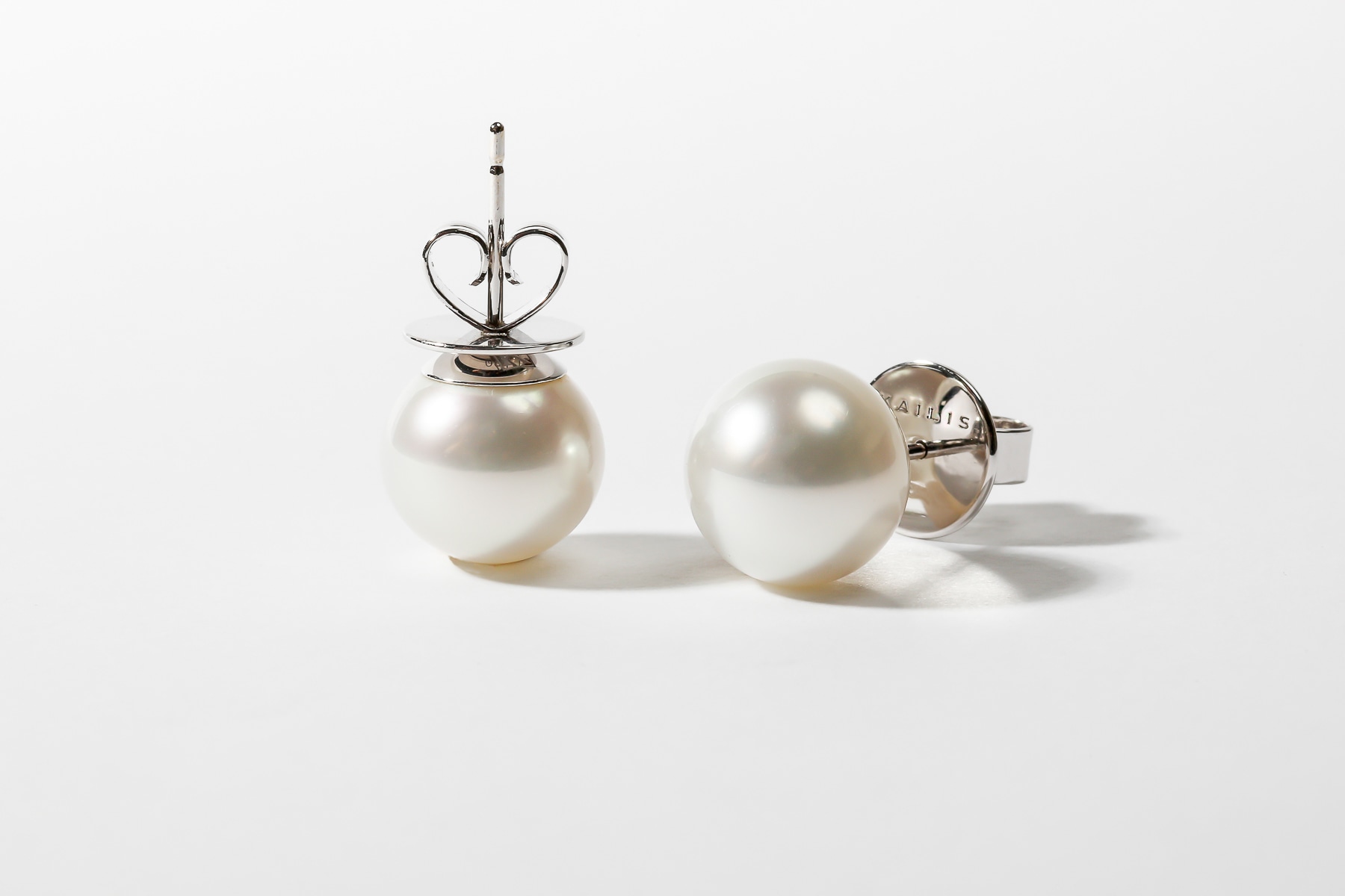 Manhattan Lights Earrings, 18ct White Gold | Kailis Jewellery