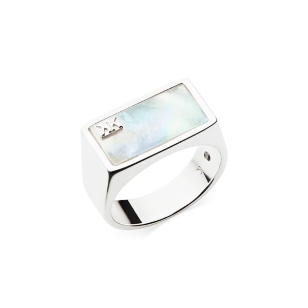 Longitude West Ring, Sterling Silver