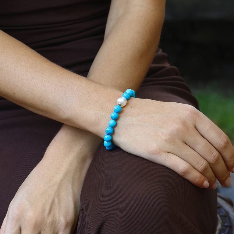 Baby turquoise bracelet store