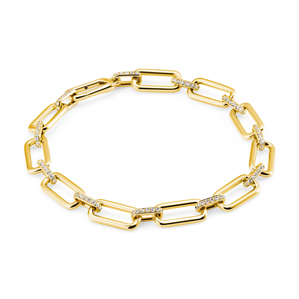 Halcyon Link Diamond Bracelet