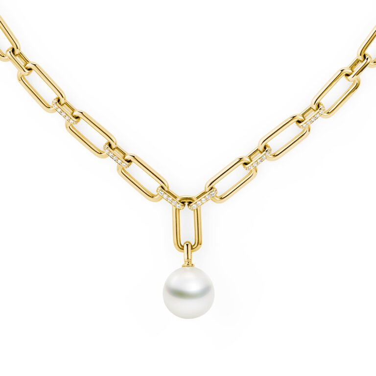 Halcyon Link Necklace Yellow Gold Kailis Jewellery