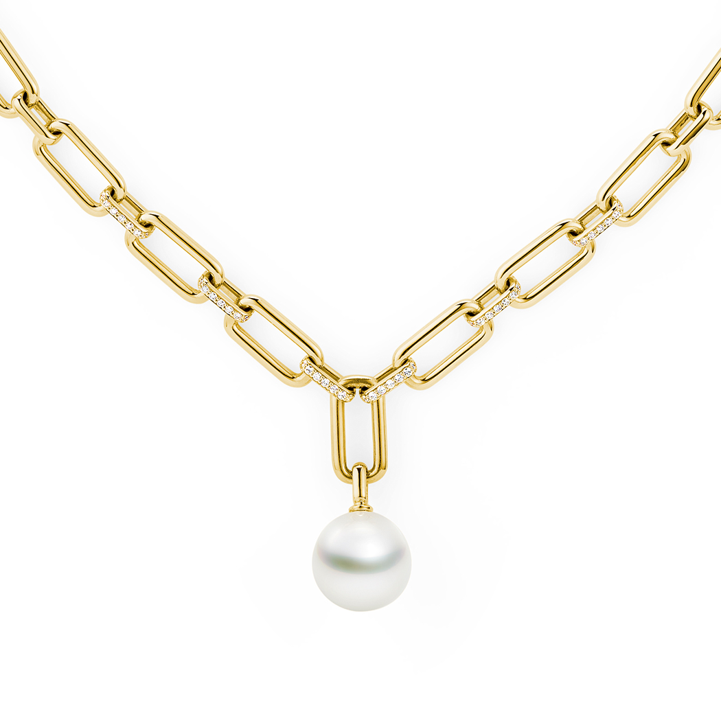 Halcyon Link Diamond Necklace