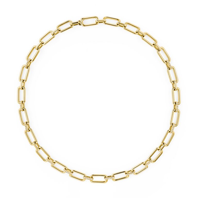 Halcyon Link Diamond Necklace