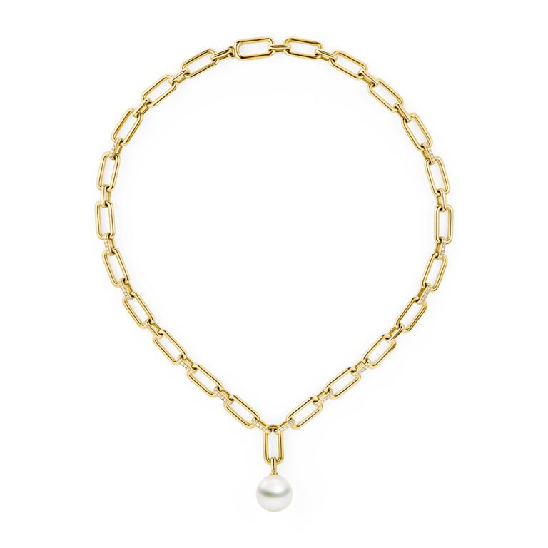 Halcyon Link Diamond Necklace