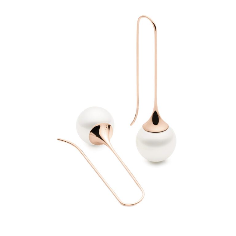 Large Trumpets Rose Gold Drop