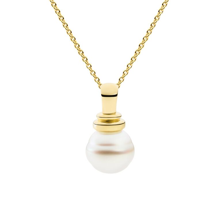 Harbour Pendant Circle pearl