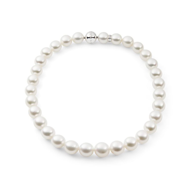 307123 Semi Round Collier Strand