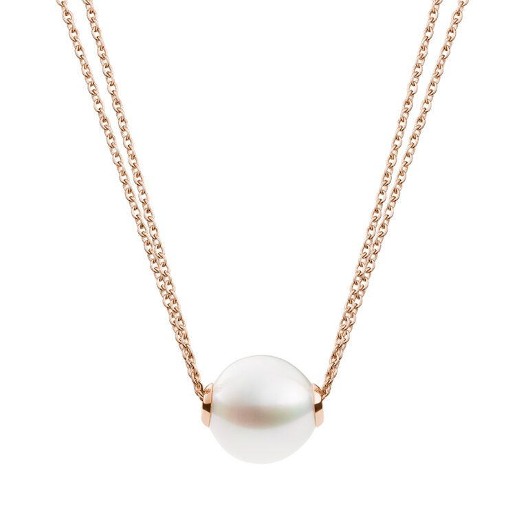 Sliding Pearl Necklace RG Double - Sum Effect