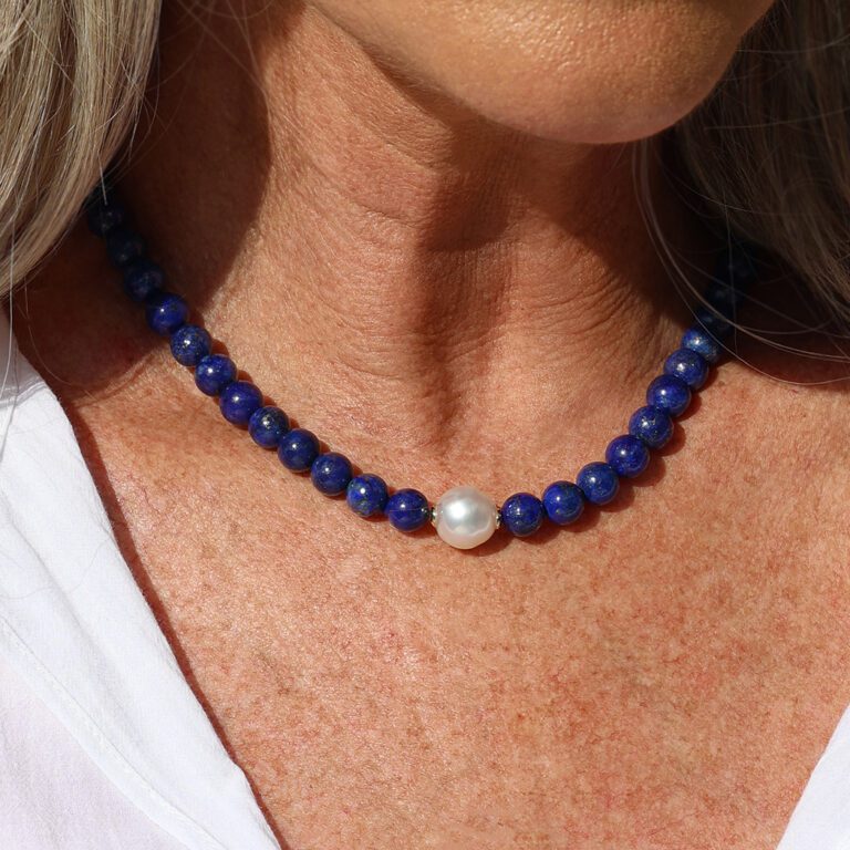 Vigour Necklace Lapis Lazuli - updated content