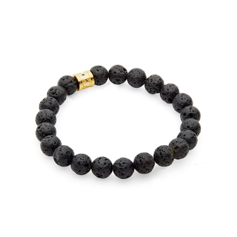 lava bracelet gold plated silver