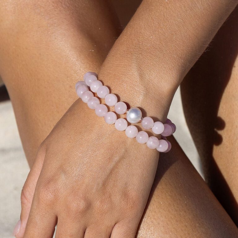 Vigour Bracelet, Rose Quartz