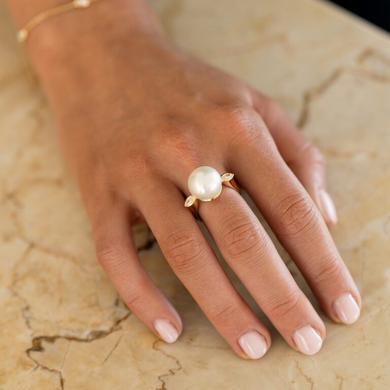 Fleur Pearl RG YG - content
