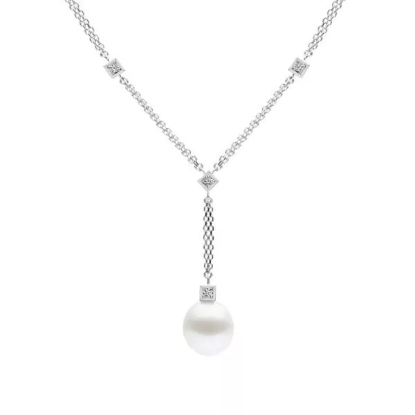 Kailis Orion Negligee Necklace Diamonds 18ct White Gold