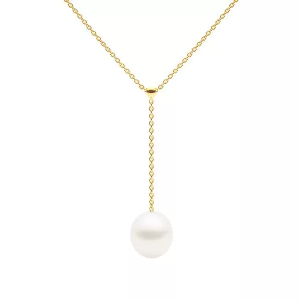 Negligee Necklace, Yellow Gold-0