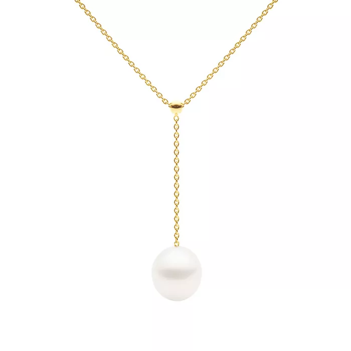 Negligee Necklace, Yellow Gold-0